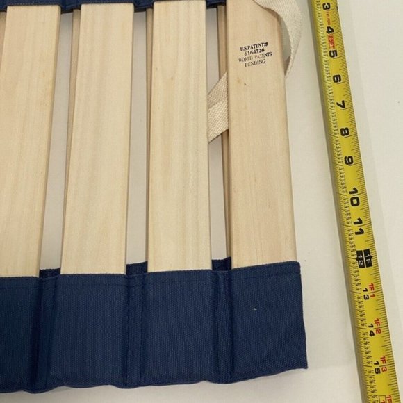 Vintage 90s Travel Sports Stadium Bleacher Chair w/Back Support NWT - Picture 8 of 13